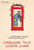 POSTCARD (Pack of 10): 'But For Heaven's Sake Don't Say I Told You!' ML0001
