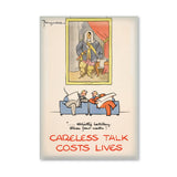 MAGNET (Pack of 10): 'Strictly Between These Four Walls!' ML0022