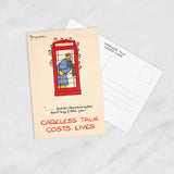 POSTCARD (Pack of 10): 'But For Heaven's Sake Don't Say I Told You!' ML0001