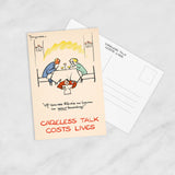 POSTCARD (Pack of 10): 'Of Course There's No Harm In Your Knowing!' ML0005