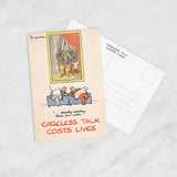 POSTCARD (Pack of 10): 'Strictly Between These Four Walls!' ML0006