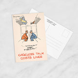 POSTCARD (Pack of 10): 'But Of Course It Mustn't Go Any Further!' ML0007