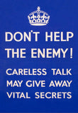 POSTCARD (Pack of 10): Don't Help The Enemy! ML0103