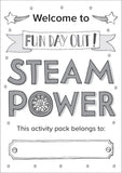 FUN DAY OUT! Steam Power Activity Pack. ML0155