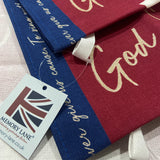 COTTON TEA TOWEL: God Save The Queen