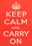 POSTER (Pack of 10): Keep Calm And Carry On - Red. ML0130