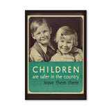 MAGNET (Pack of 10): ‘Children Are Safer In The Country'.  ML0109