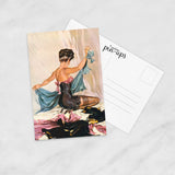 POSTCARD (Pack of 10): 'Tearing Off A Strip'. ML0037