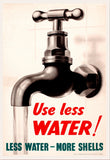 POSTCARD (Pack of 10): Use Less WATER! ML0097