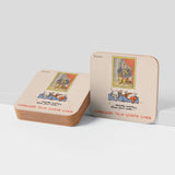 COASTER (Pack of 10): 'Strictly Between These Four Walls!' ML0014