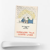 MAGNET (Pack of 10): 'Don't Forget That Walls Have Ears!'. ML0018