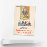 MAGNET (Pack of 10): 'Strictly Between These Four Walls!' ML0022