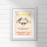 POSTER (Pack of 10): 'Of Course There's No Harm In Your Knowing!' ML0029