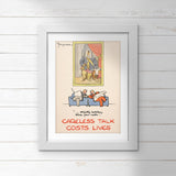POSTER (Pack of 10): 'Strictly Between These Four Walls!' ML0030