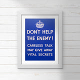 POSTER (Pack of 10): Don't Help The Enemy! ML0141