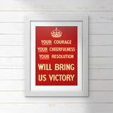 POSTER (Pack of 10): Bring Us Victory! ML0140